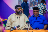 Actor Yemi Blaq and Alex Usifo Actor Yemi Blaq and Alex Usifo