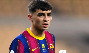 Barcelona midfielder Pedri