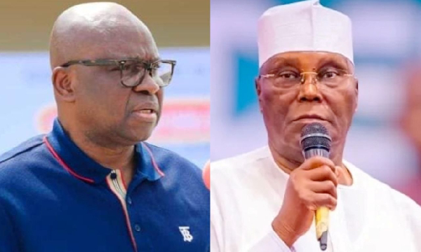 Ayo Fayose and Atiku Abubakar