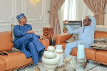 Former Senate President Bukola Saraki and Oyo State Governor, Seyi Makinde