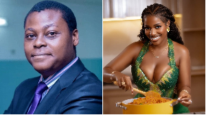 Rufai Oseni and Hilda Baci