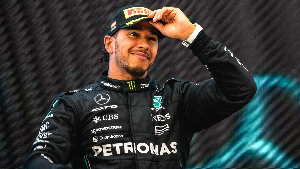 F1 star Lewis Hamilton