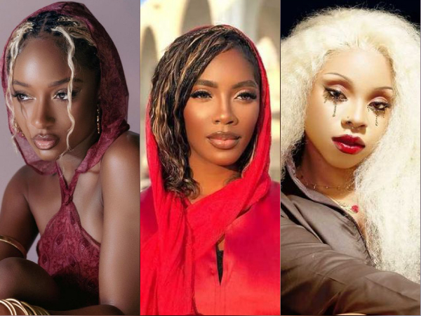 Ayra Starr, Tiwa Savage and Fave