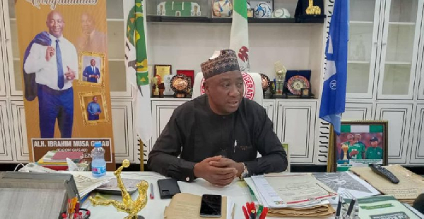 President of the Nigeria Football Federation (NFF), Ibrahim Gusau