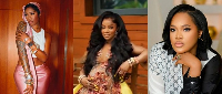 L-R: Tiwa Savage, Toke Makinwa, and Toyin Abraham