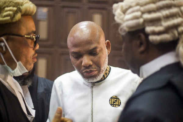 Nnamdi Kanu is in the custody of the DSS