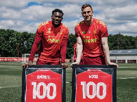 Taiwo Awoniyi and Chris Wood