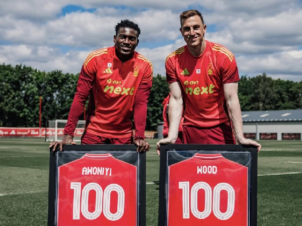 Taiwo Awoniyi and Chris Wood