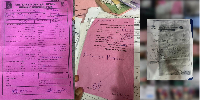 Photos of test results