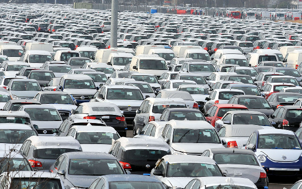 File image: Imported cars