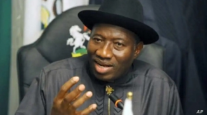 Former president Goodluck Jonathan