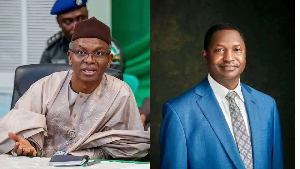 Former Kaduna State governor, Nasir El-Rufai, and former Attorney General, Abubakar Malami