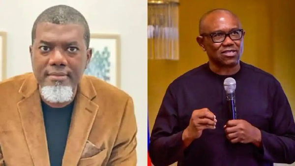 Reno Omokri and Peter Obi