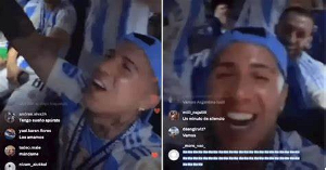 Enzo Fernandez posted a video of Argentina players singing racist song against France