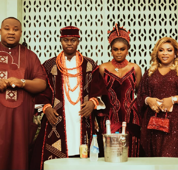 Cubana Chief Priest and his wife with Peller and Jarvis
