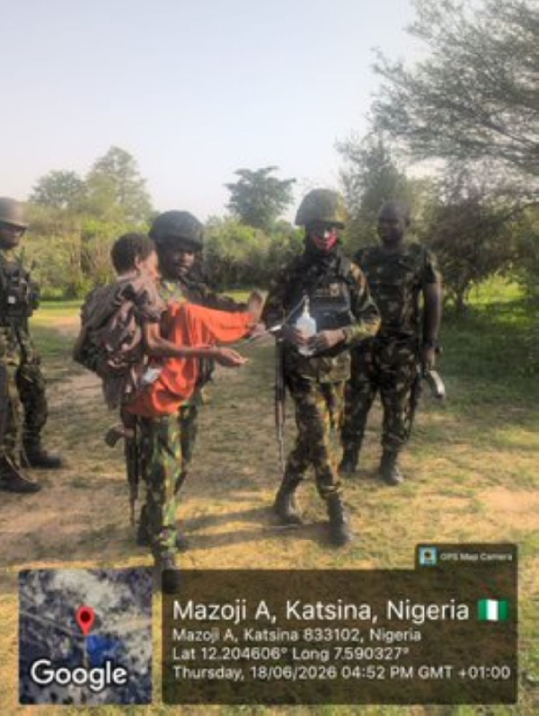 Troops rescue captive of terrorists in Katsina