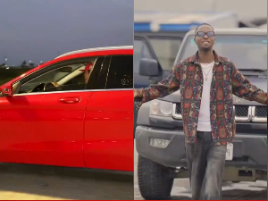 Some BBN housemates with their cars Some BBN housemates with their cars
