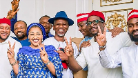 Rep member Okey-Joe Onuakalusi and supporters