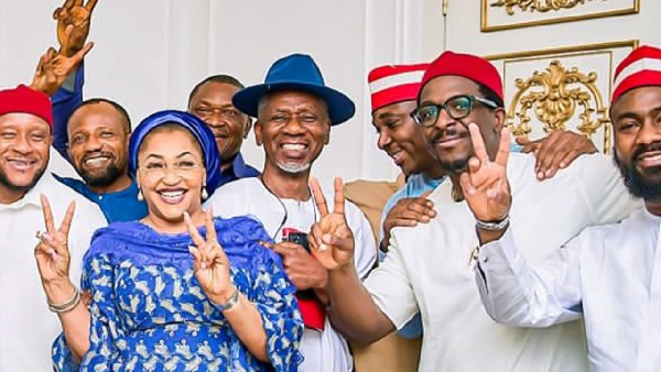 Rep member Okey-Joe Onuakalusi and supporters