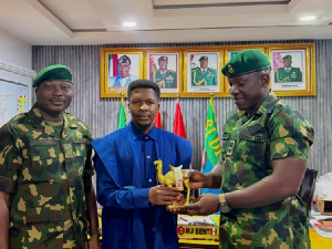 Pastor Iren visits Lagos military