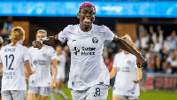 Oshoala in action for Bay Arena