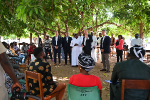 Riley Moore and others in Benue State Riley Moore and others in Benue State