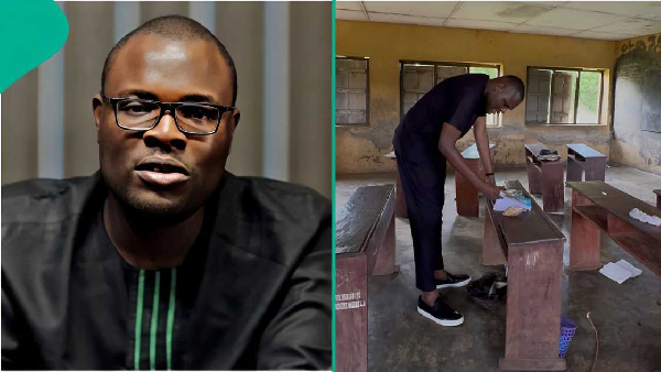 Chude Jideonwo visits Oyo school