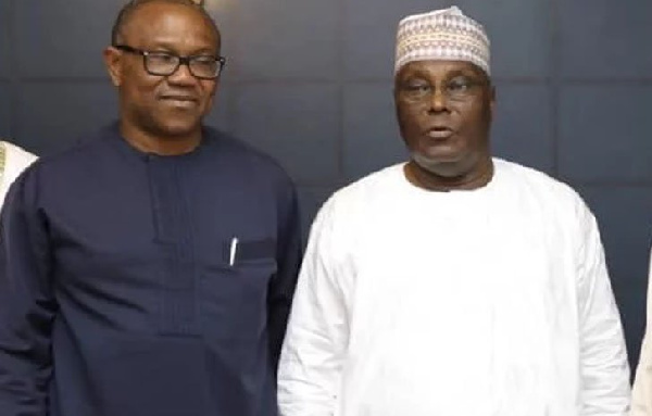 Atiku Abubakar and Peter Obi