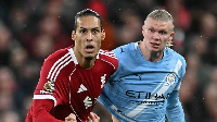 Virgil Van Dijk and Erling Haaland