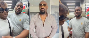 MC Mbakara and Jim Iyke