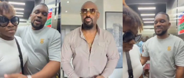 MC Mbakara and Jim Iyke