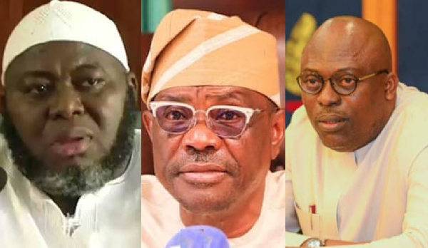 Asari Dokubo, Nyesom Wik and Sim Fubara