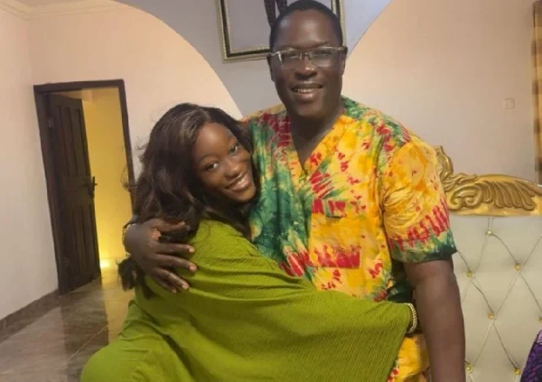 Actor Taiwo Hassan and daughter
