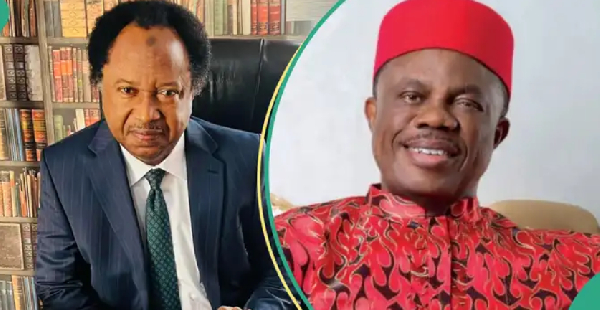 L-R: Shehu Sani, Willie Obiano