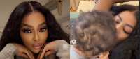 Toke Makinwa and baby