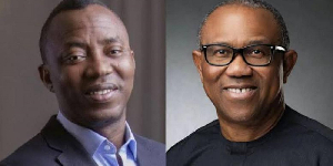 Omoyele Sowore and Peter Obi