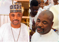 Shock as MC Oluomo worships with Celestial Church members in viral video