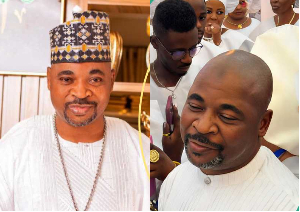 Shock as MC Oluomo worships with Celestial Church members in viral video