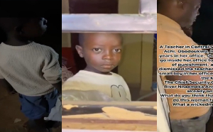 4 year old boy locked in the office by teacher