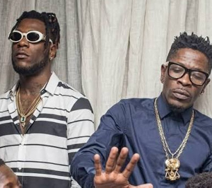 Ghanaian singer, Shatta Wale and Burna Boy