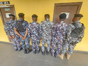 Police officers undergoing disciplinary action