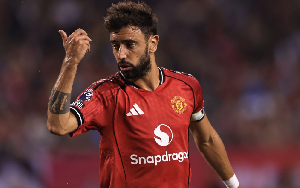 Manchester United captain Bruno Fernandes
