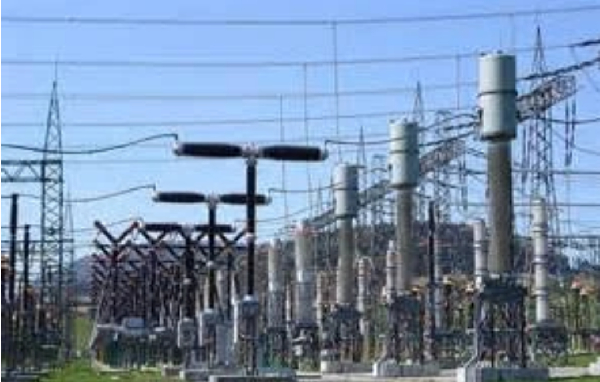File photo of an electrical substation