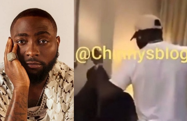 Davido bullys a young man