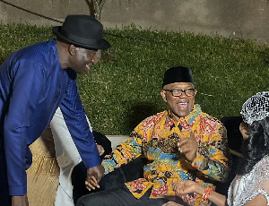 Goodluck Jonathan and Peter Obi