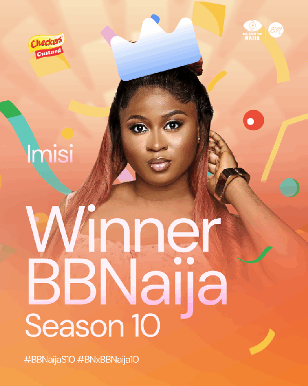 BBNaija Season 10 winner, Imisi