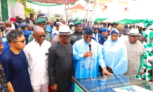 President Bola Ahmed Tinubu hails FCT Minister Nyesom Wike