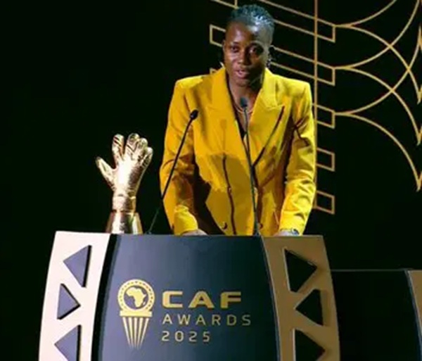 Super Falcons goalkeeper Chiamaka Nnadozie