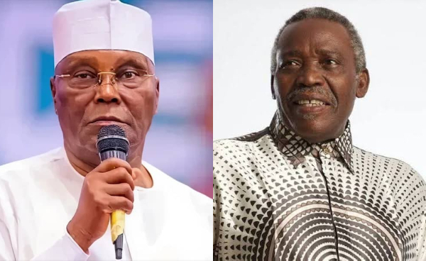 Atiku Abubakar and Olu Jacobs