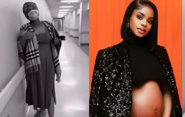 Priscilla Ojo and her husband welcomed their first child